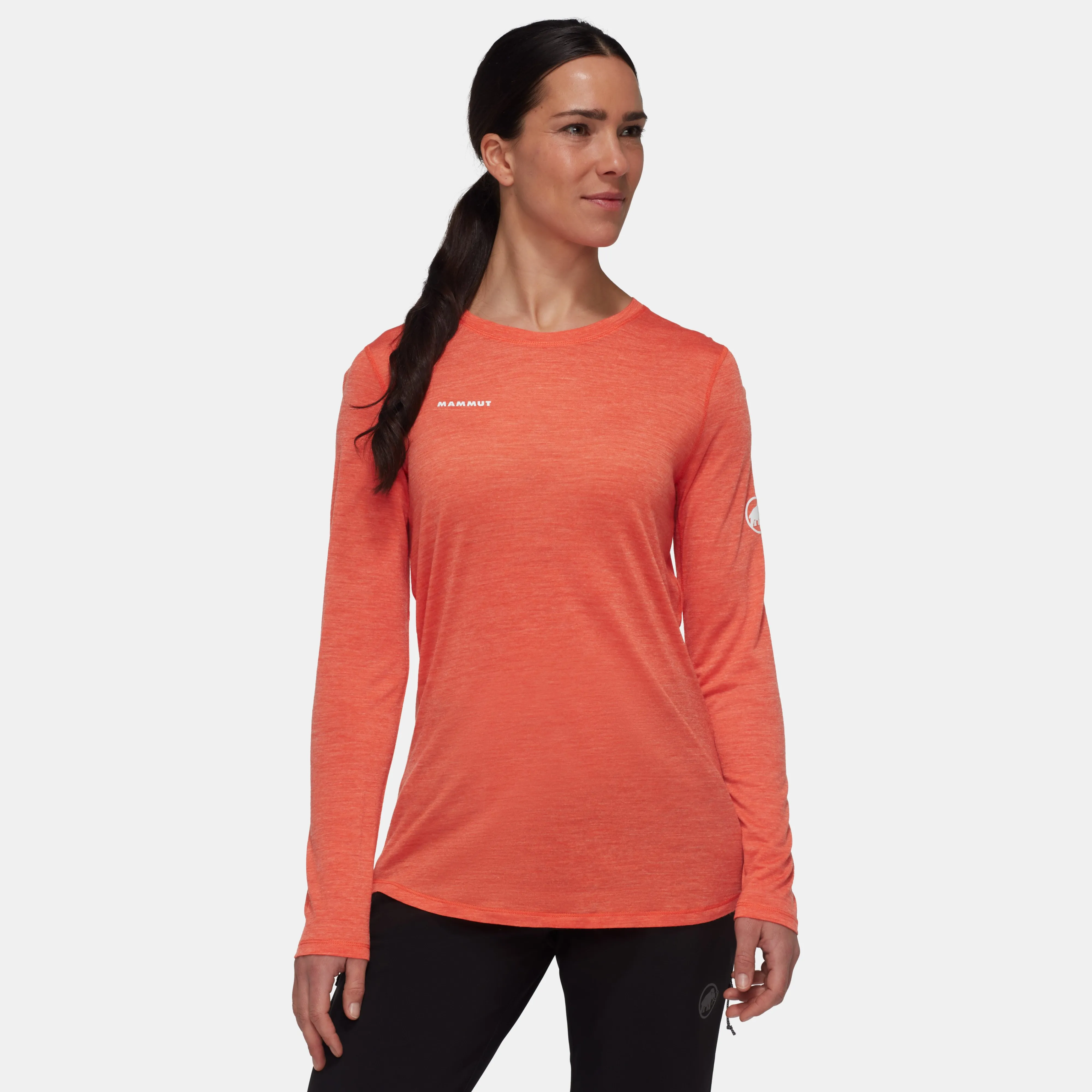 Mammut Tree Wool FL Longsleeve Women Peachmelange Online