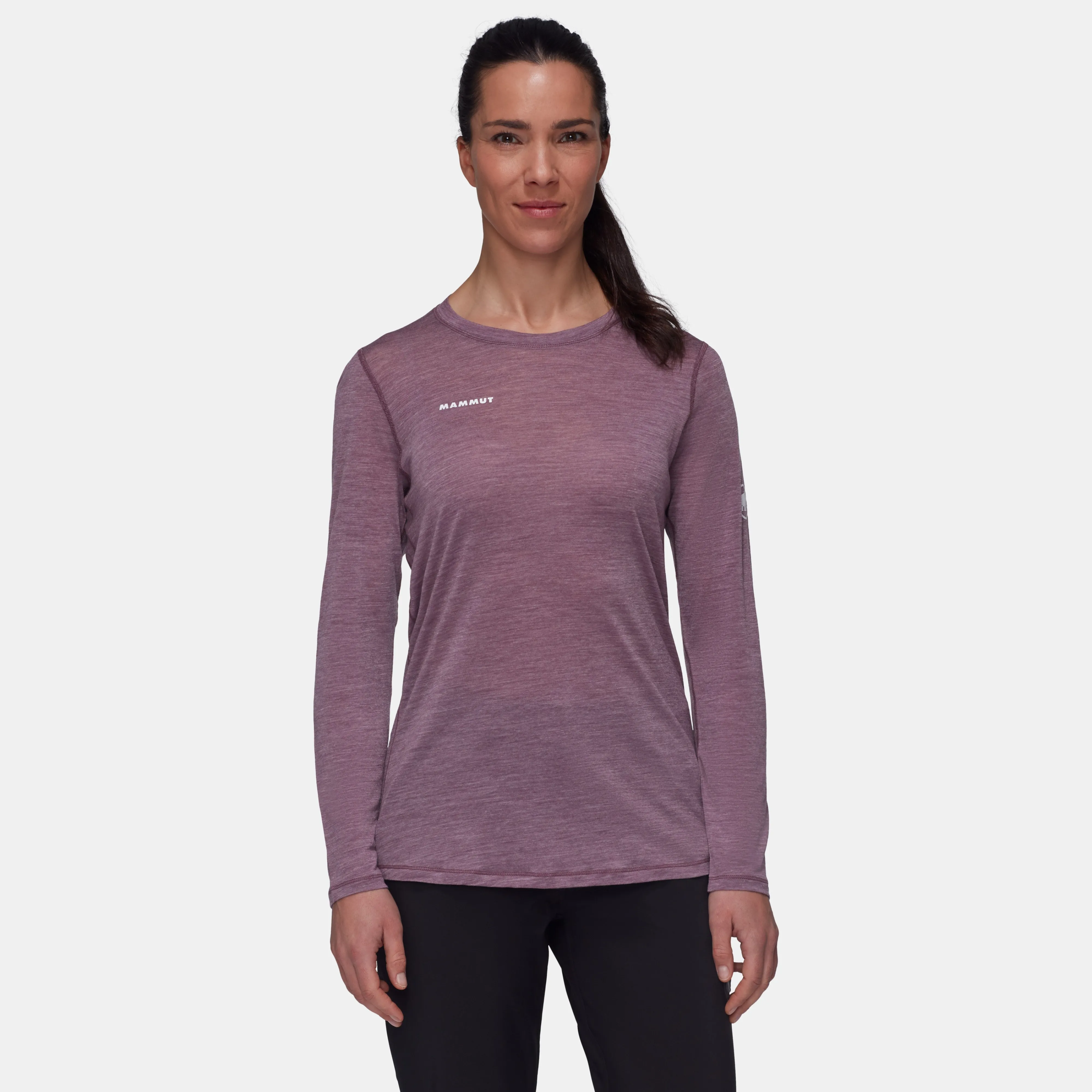 Mammut Tree Wool FL Longsleeve Women Fluxmelange Best Sale