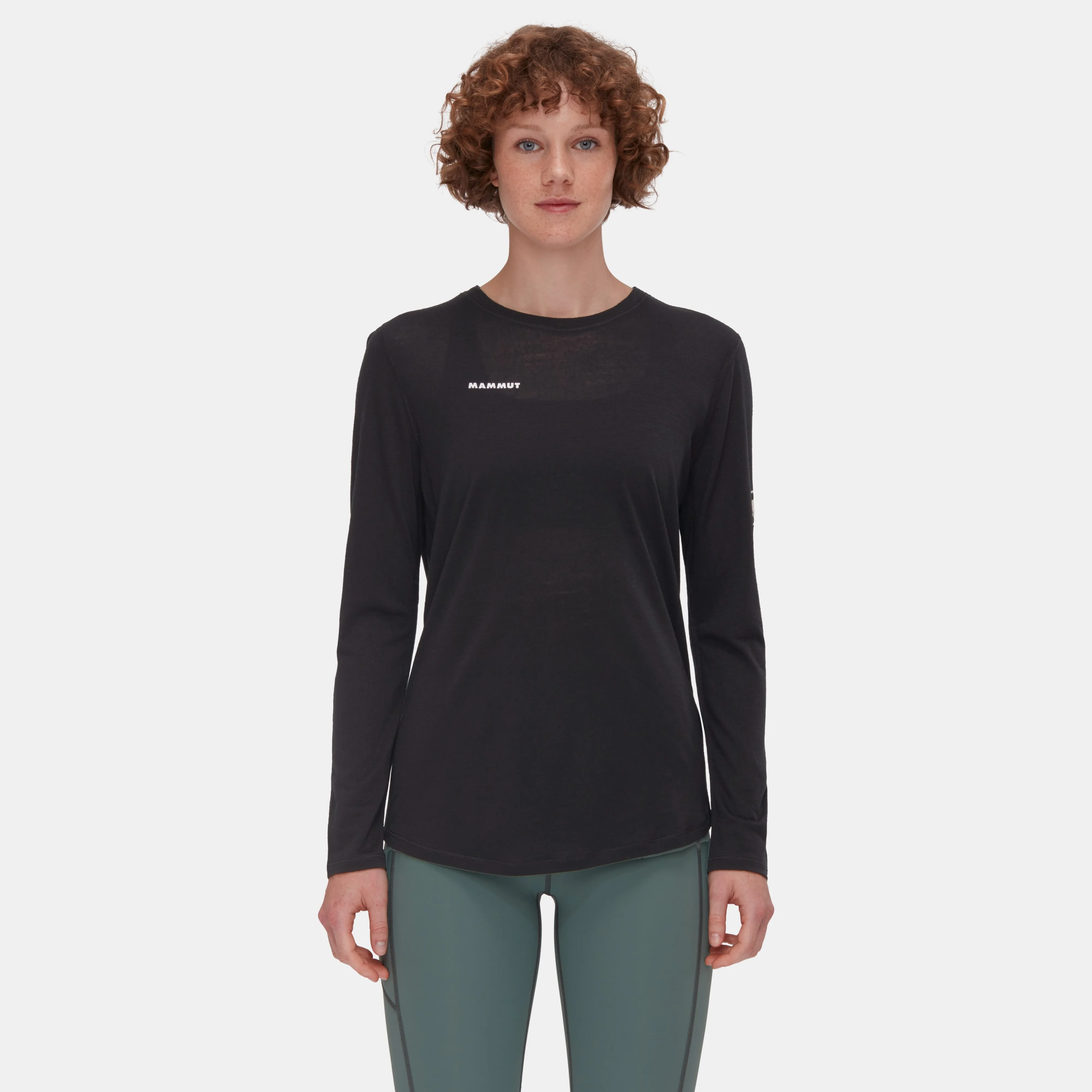 Mammut Tree Wool FL Longsleeve Women Black New