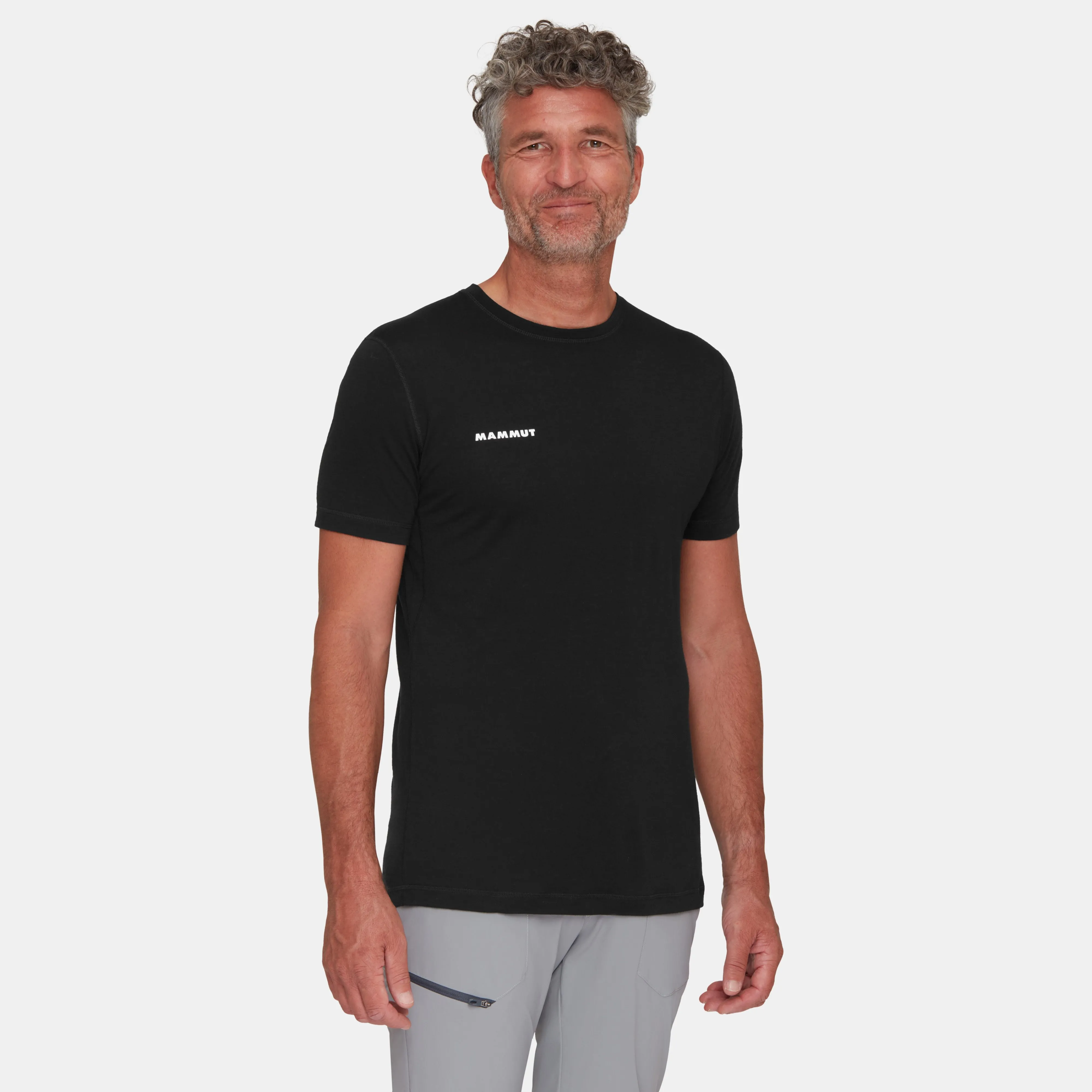 Mammut Tree Wool FL T-Shirt Men Black Clearance