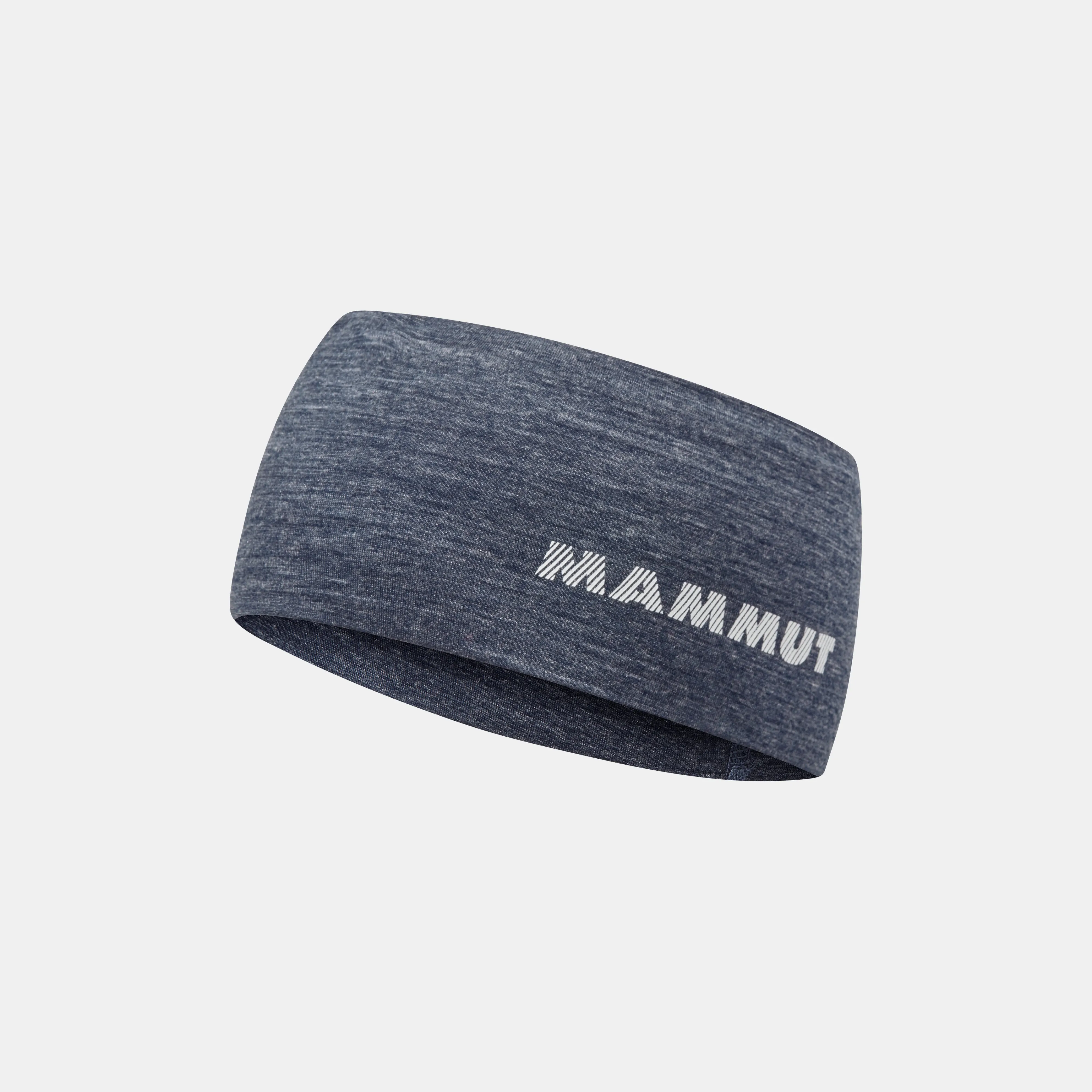 Mammut Tree Wool Headband Marinemelange Store