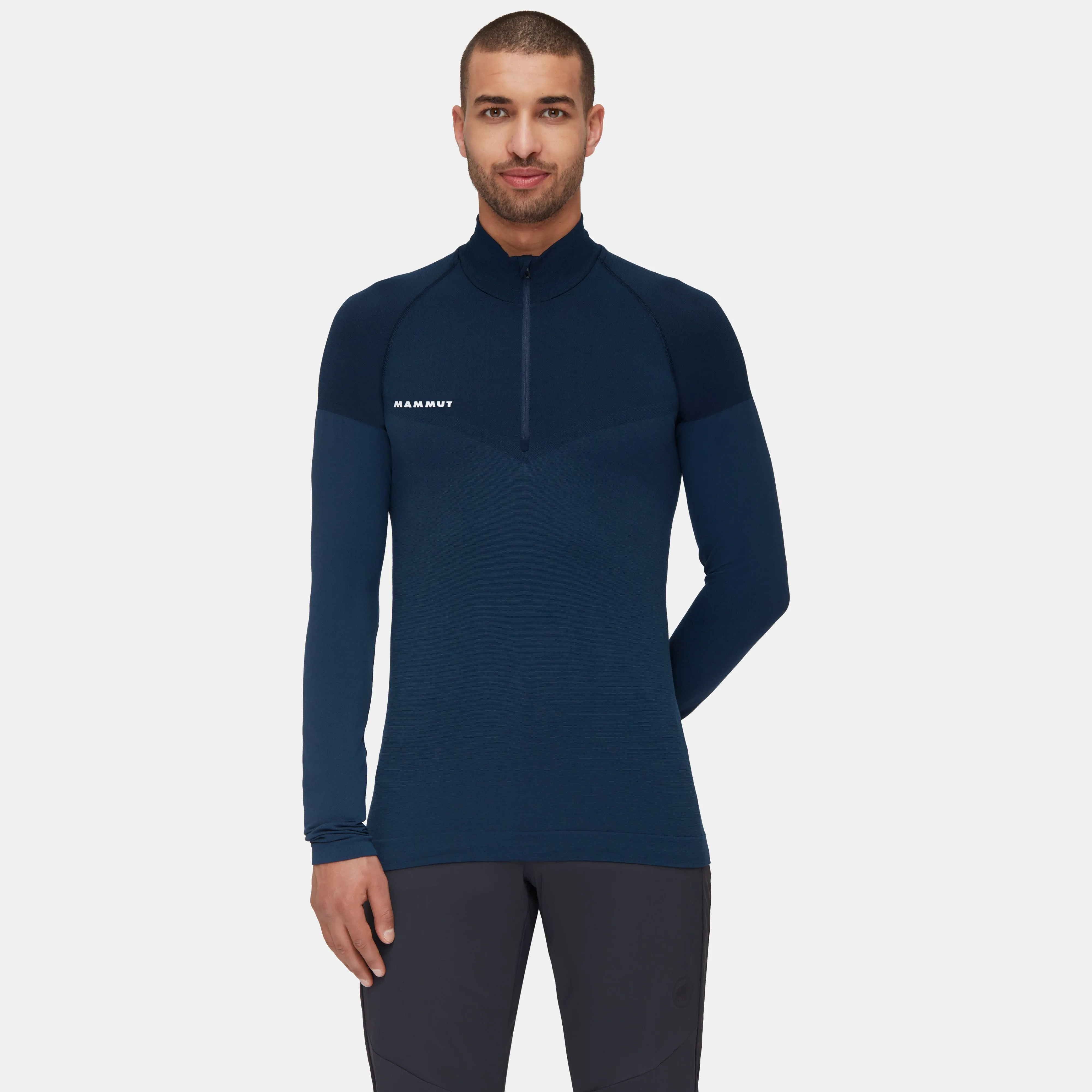 Mammut Trift Half Zip Longsleeve Men Marine New