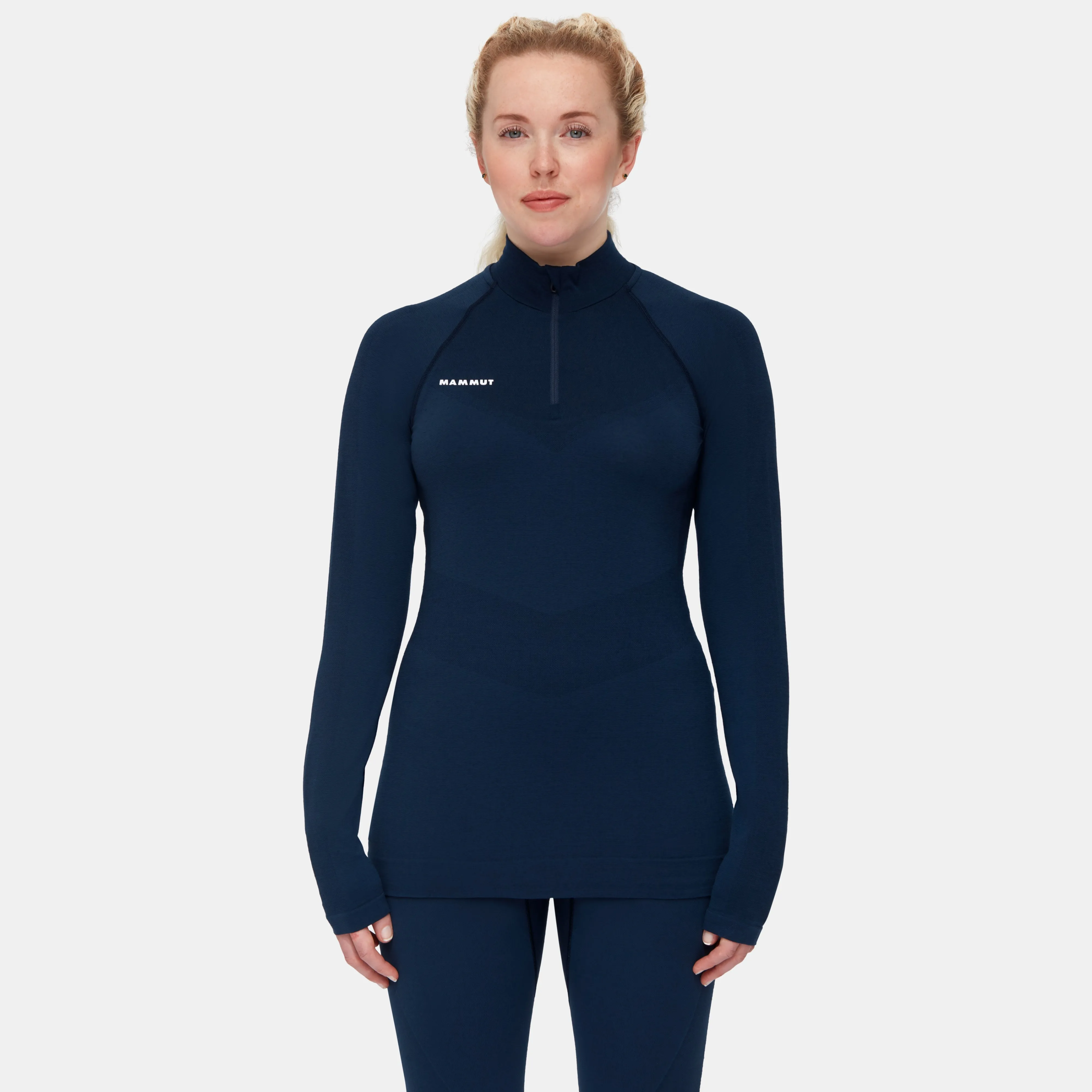 Mammut Trift Half Zip Longsleeve Women Marine Hot