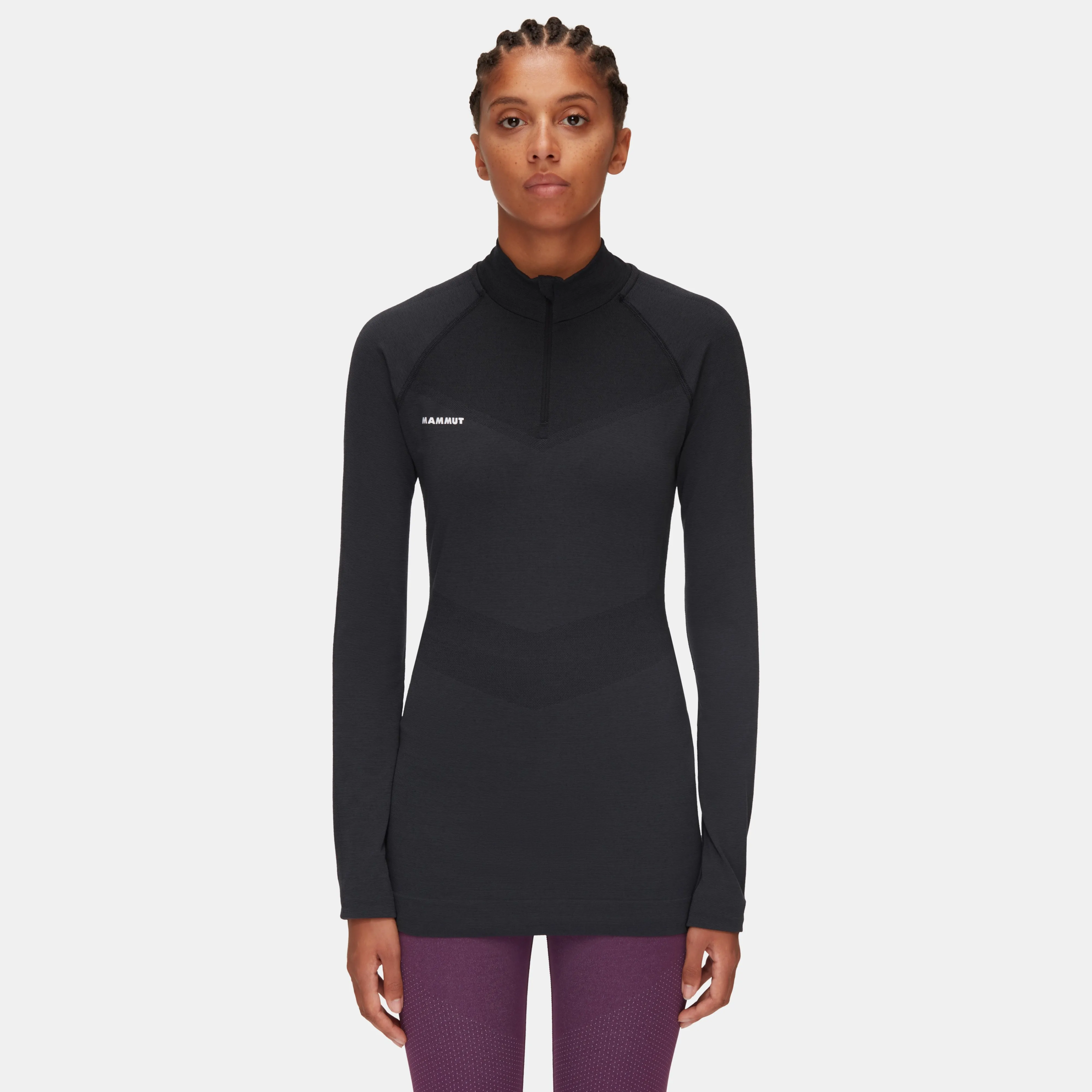 Mammut Trift Half Zip Longsleeve Women Black Cheap