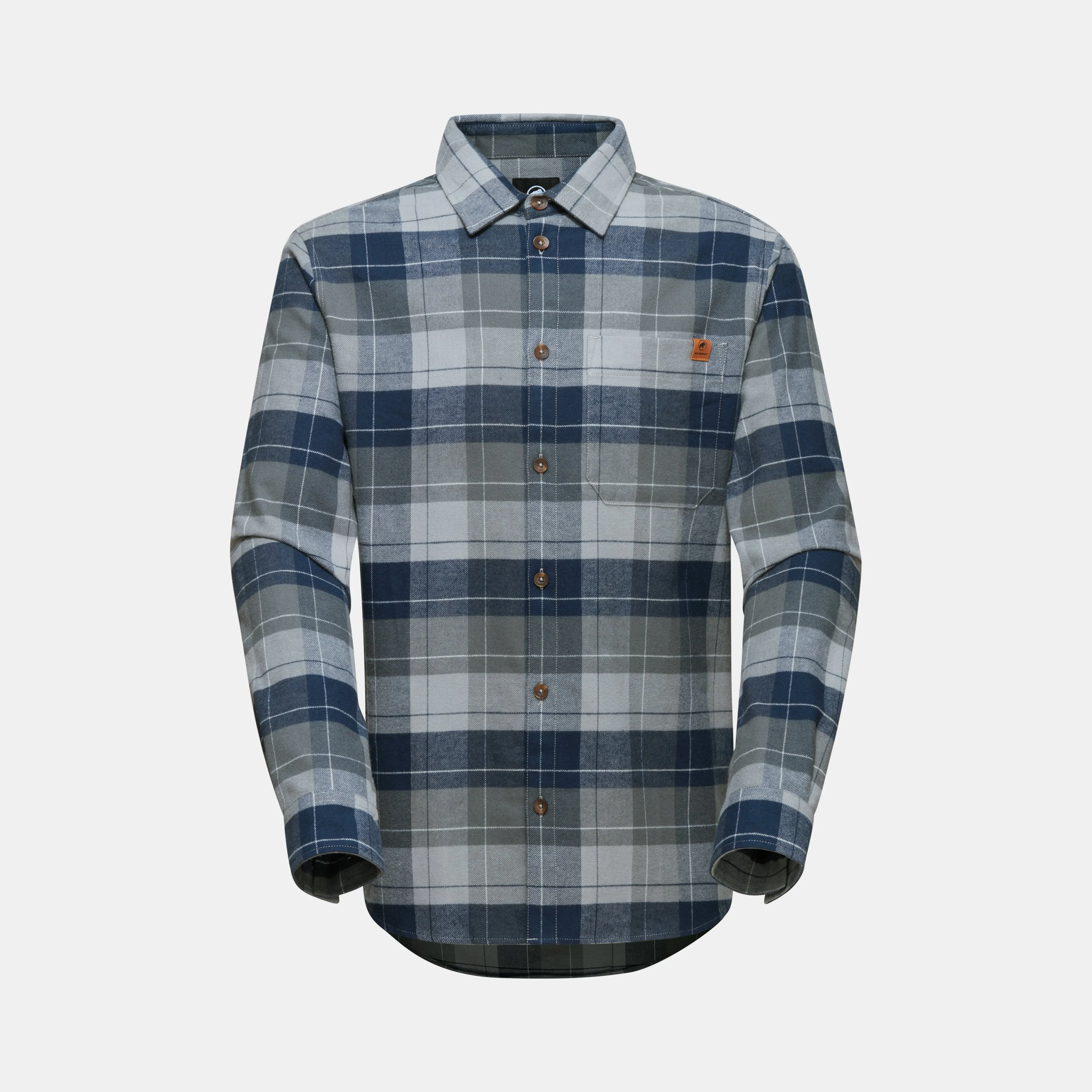 Mammut Trovat Longsleeve Shirt Men Steel-marine Clearance