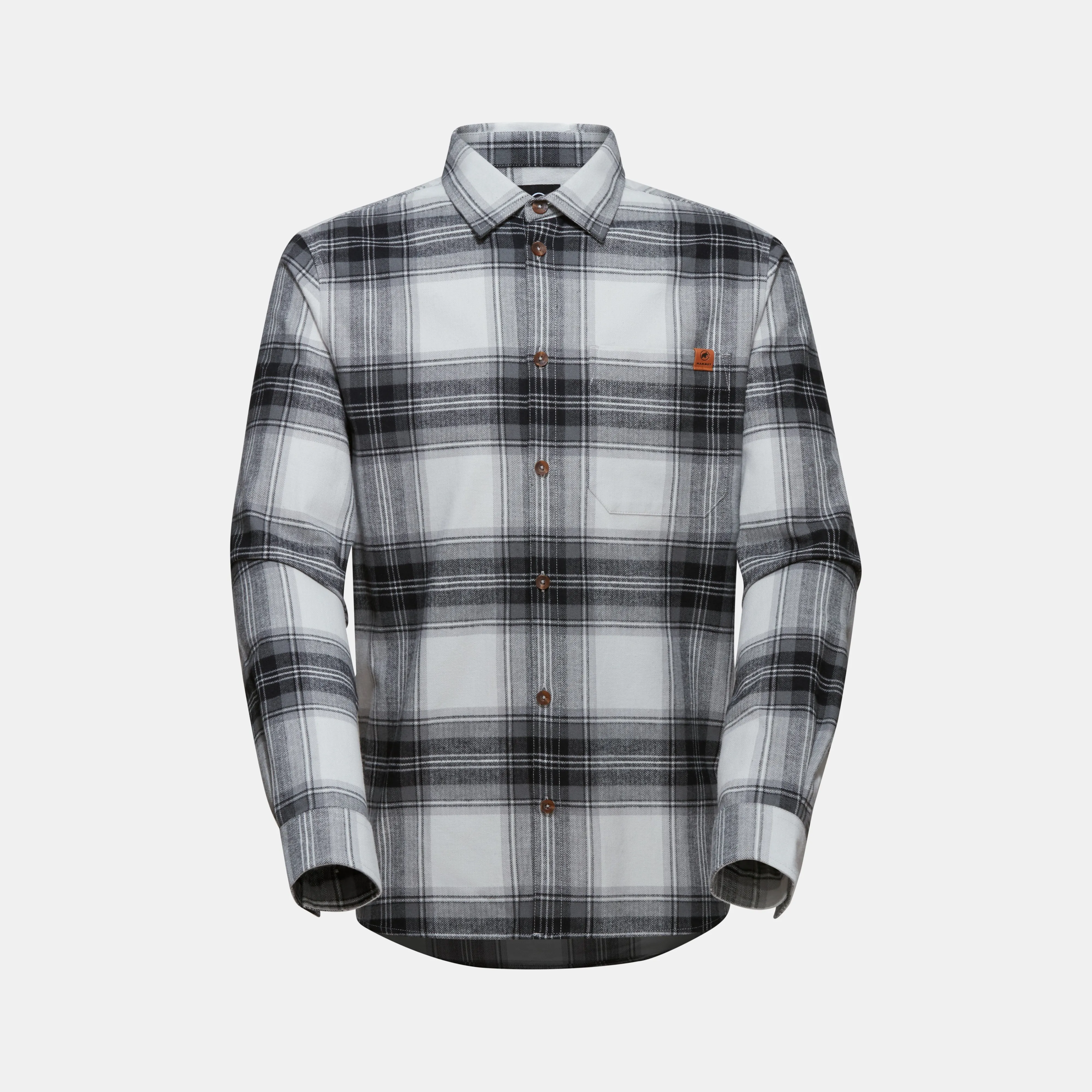 Mammut Trovat Longsleeve Shirt Men Platinum-black Outlet