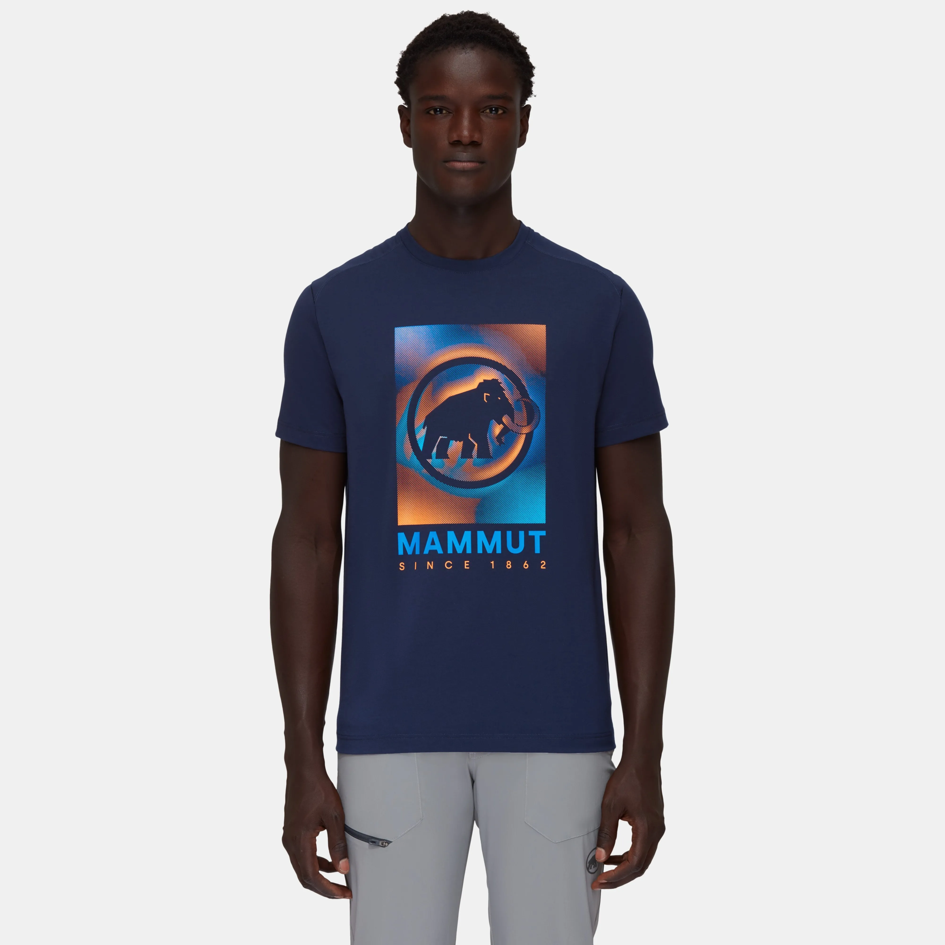 Mammut Trovat T-Shirt Men Marine Clearance