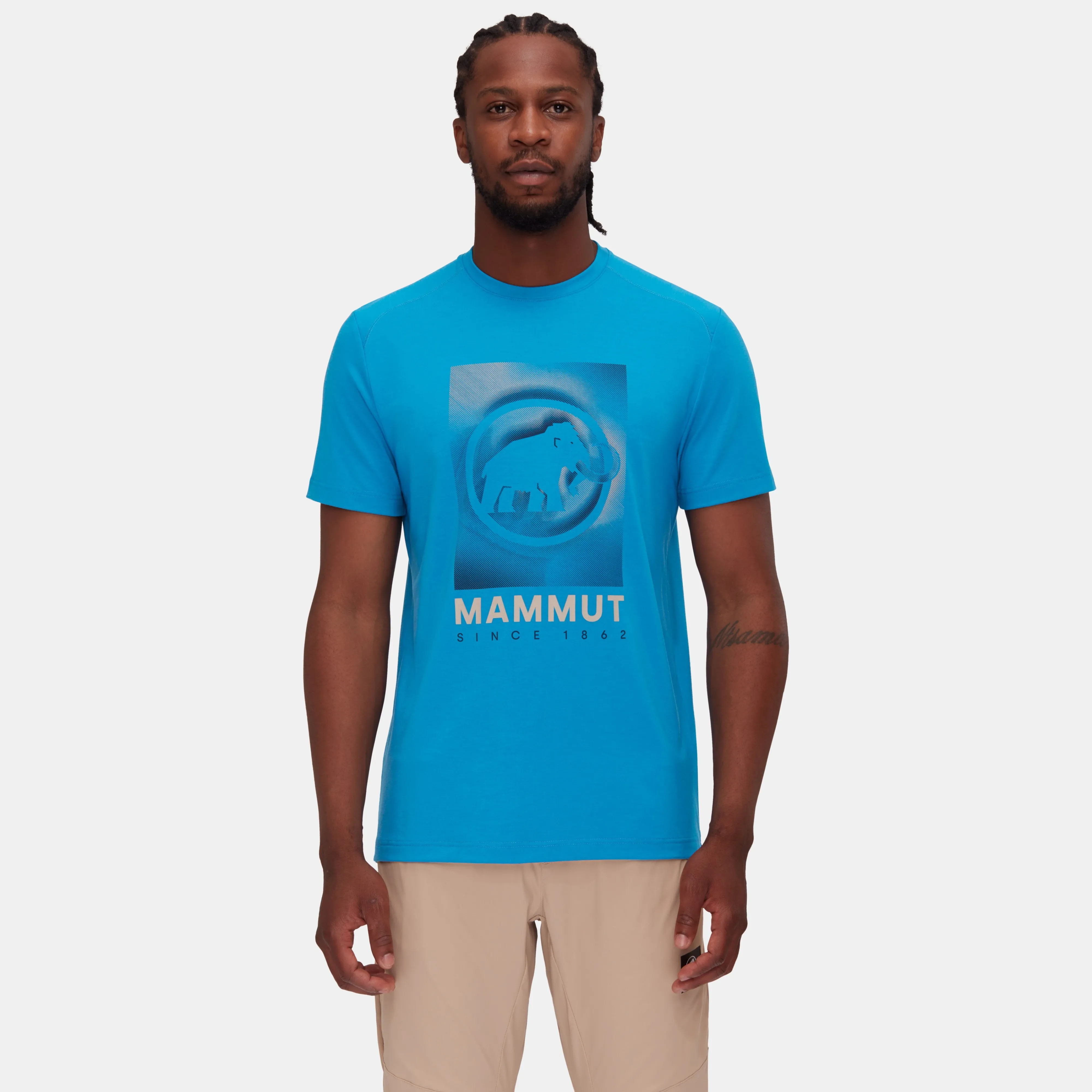 Mammut Trovat T-Shirt Men Glacierblue Flash Sale