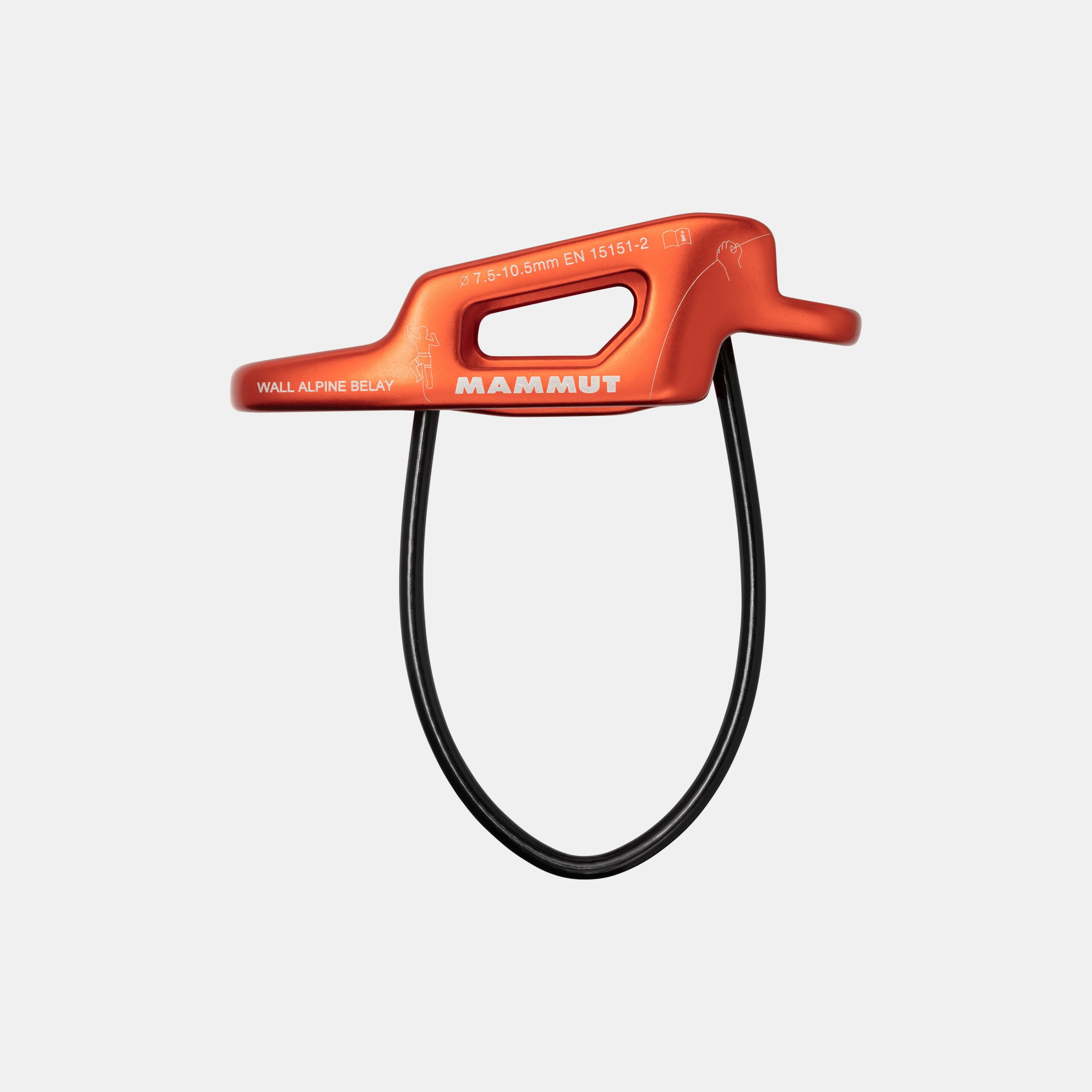 Mammut Wall Alpine Belay Orange Cheap