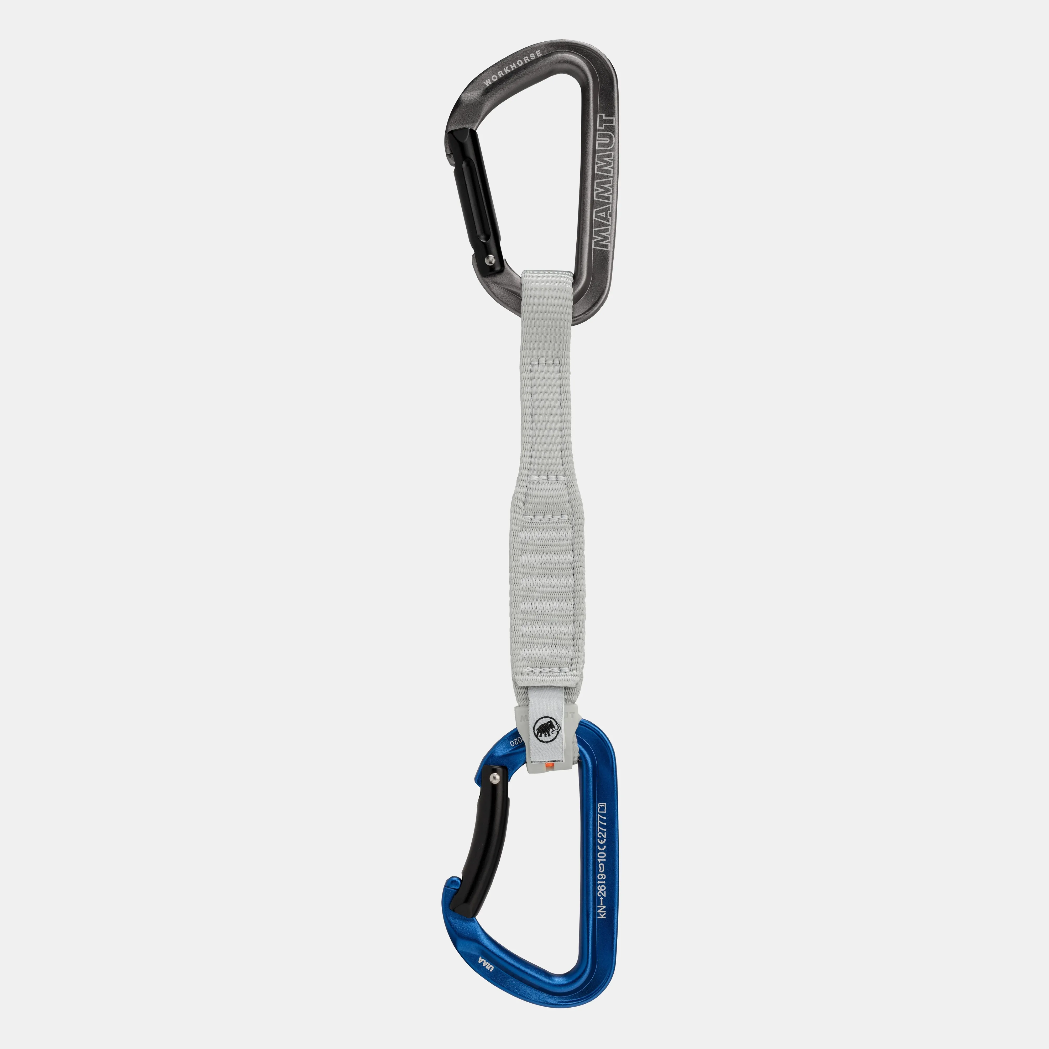 Mammut Workhorse Keylock 17 cm Quickdraw Grey-blue Discount