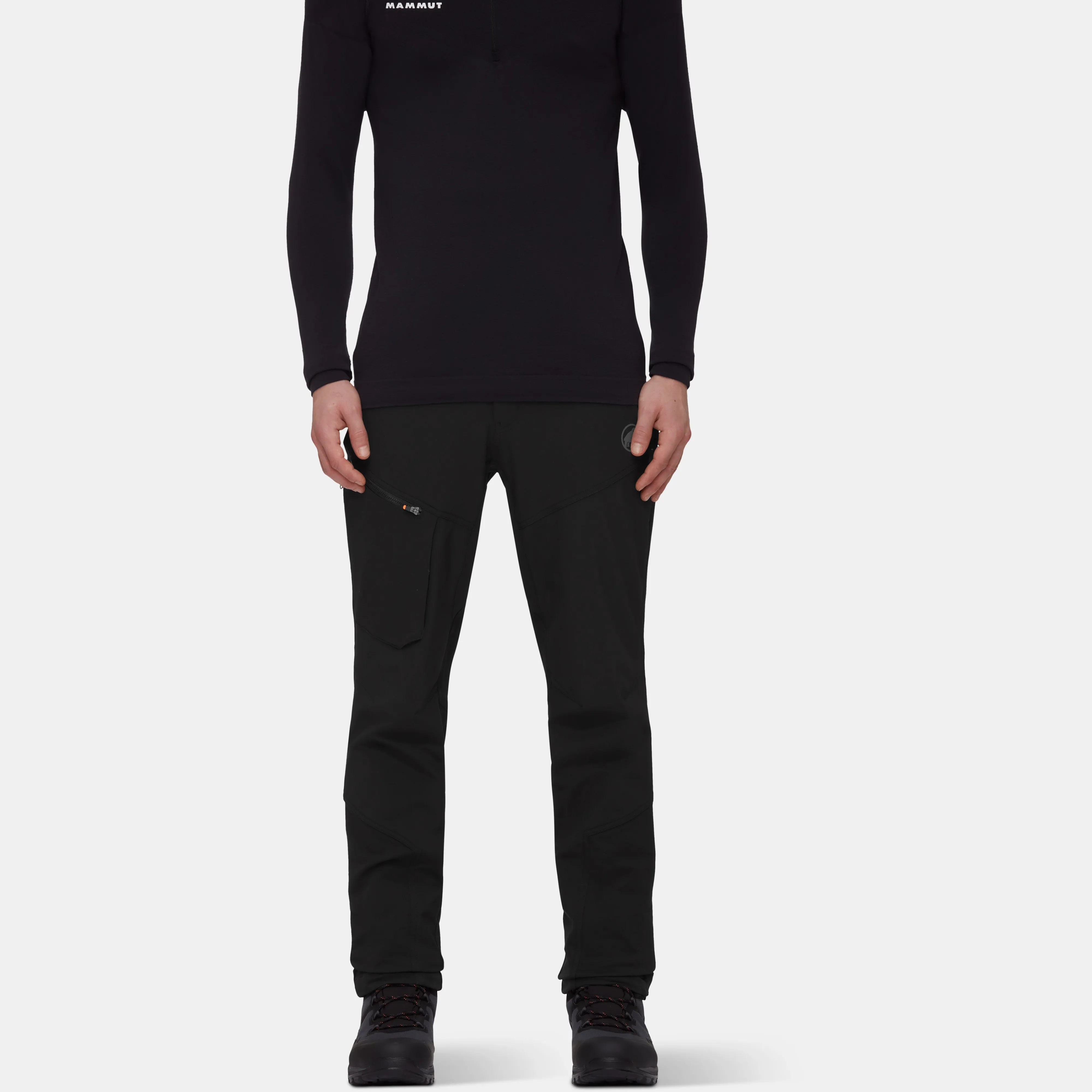 Mammut Zinal Guide SO Hybrid Pants Men Black Best